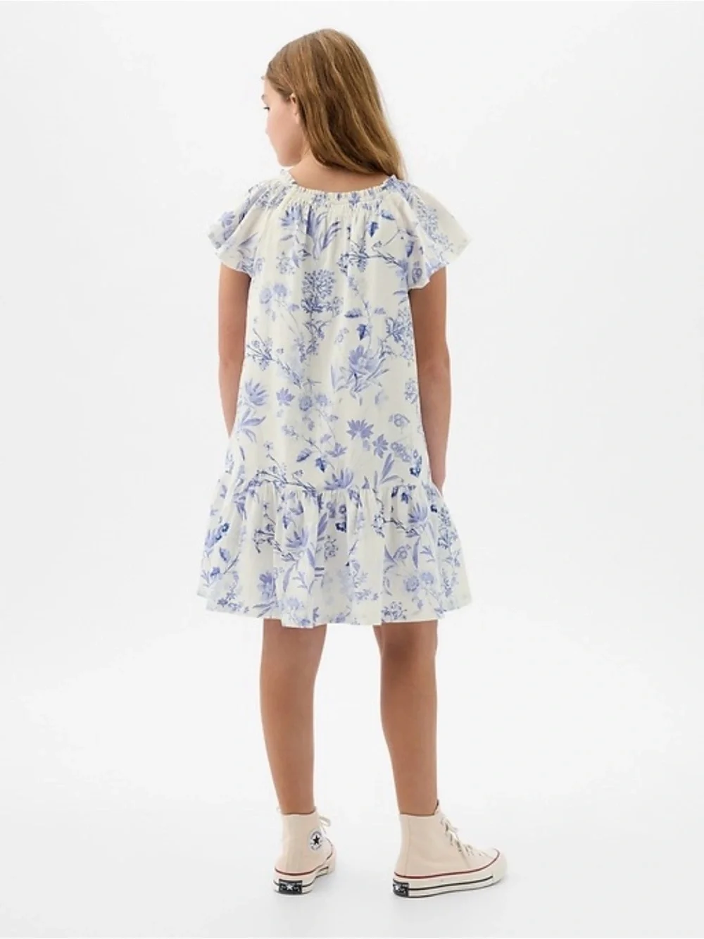 GAP Kids Floral Tiered Dress Size 6